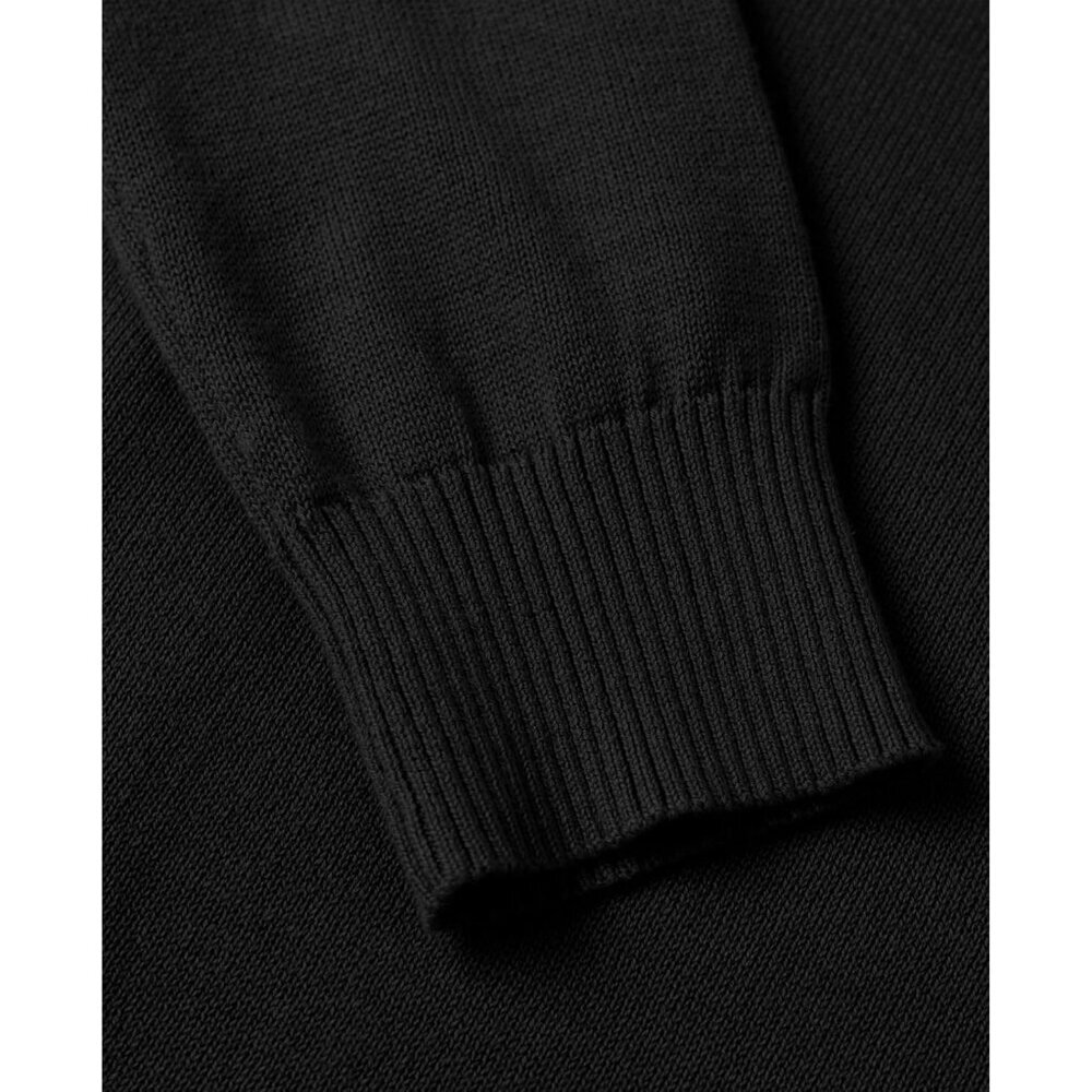Women's Cotton Sweater Midweight Crewneck Long Sleeve Knitted Pullover - Picture 7 of 7